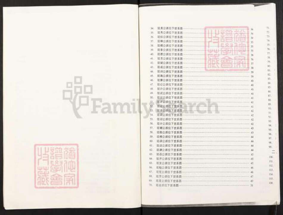 重庆市合川区谢氏宝树堂族谱-宝树堂谢氏宗谱族词.pdf电子版预览图3