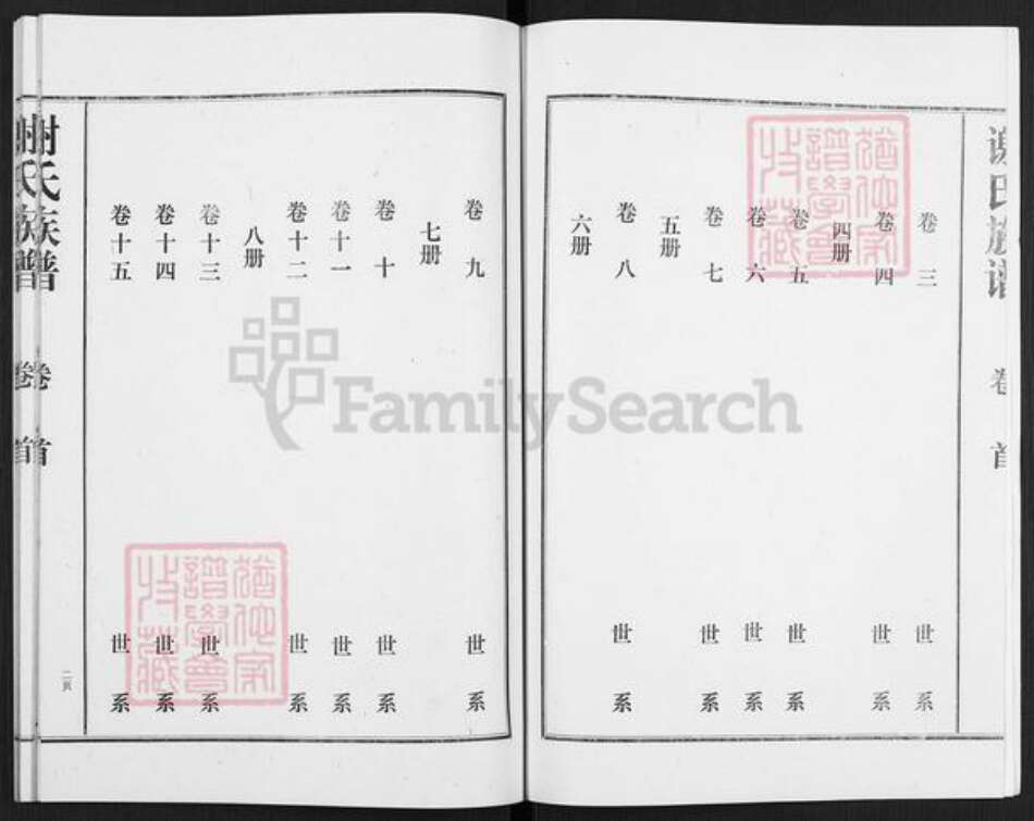 山东省枣庄市滕州市滨湖镇谢氏宝树堂族谱-谢氏族谱.pdf电子版预览图3