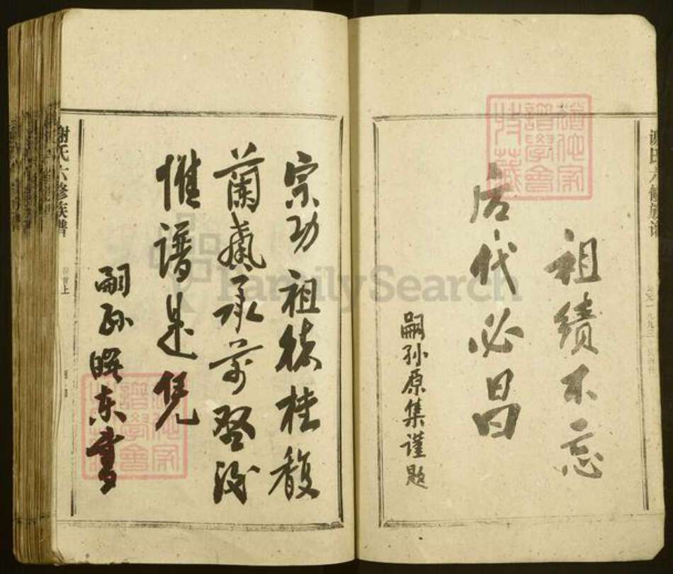 江苏省南京市秦淮区谢氏族谱-谢氏六修族谱.pdf电子版预览图3