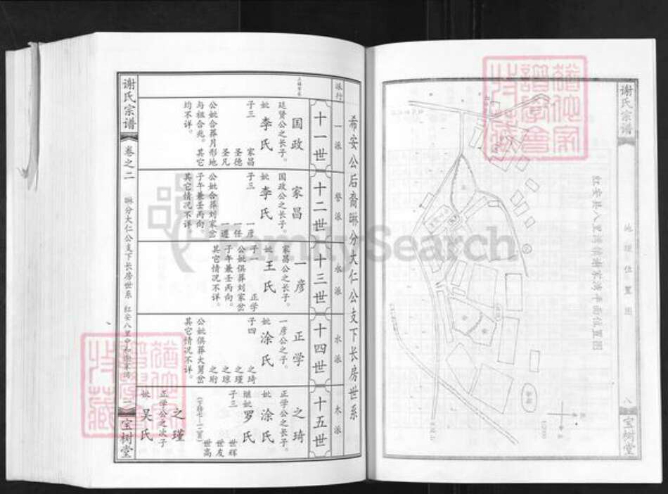 湖北省黄冈市红安县谢氏宝树堂族谱-谢氏宗谱.pdf电子版预览图5