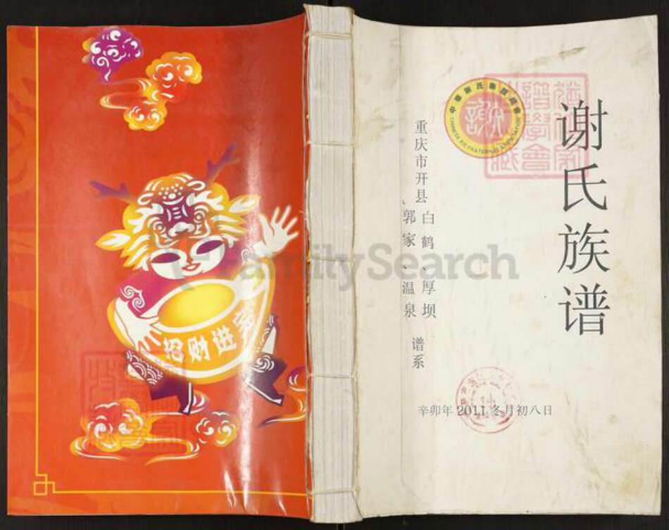 重庆市开州区谢氏宝树堂族谱-谢氏族谱.pdf电子版缩略图