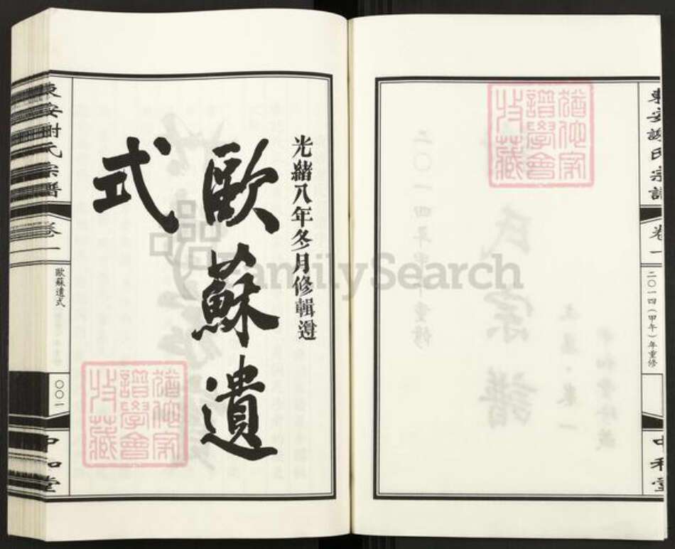 浙江省杭州市谢氏中和堂族谱-东安谢氏宗谱.pdf电子版预览图2