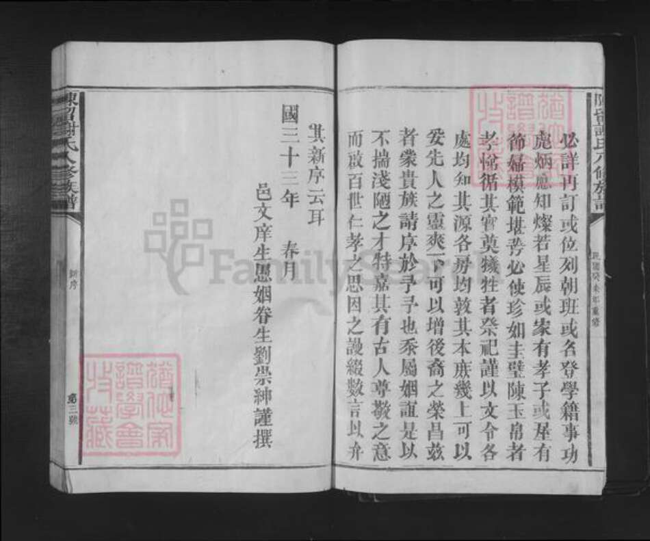 福建省三明市建宁县谢氏族谱-陈留谢氏八修族谱.pdf电子版预览图3