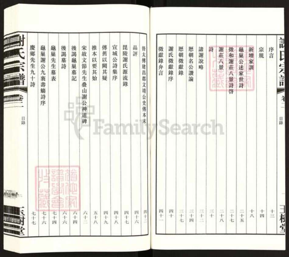 江苏省常州市武进县谢氏玉树堂族谱-谢氏宗谱.pdf电子版预览图2