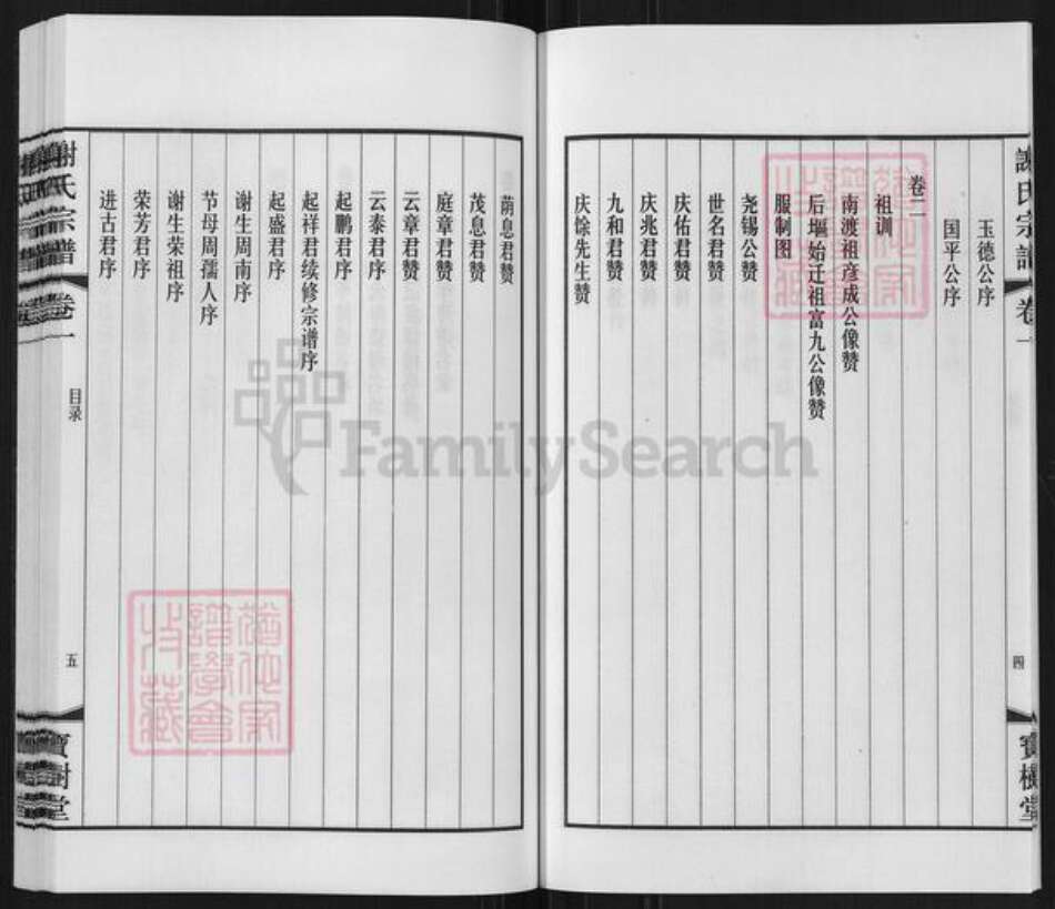 江苏省无锡市江阴市璜土镇谢氏宝树堂族谱-江阴璜土后𫭟里谢氏宗谱.pdf电子版预览图5