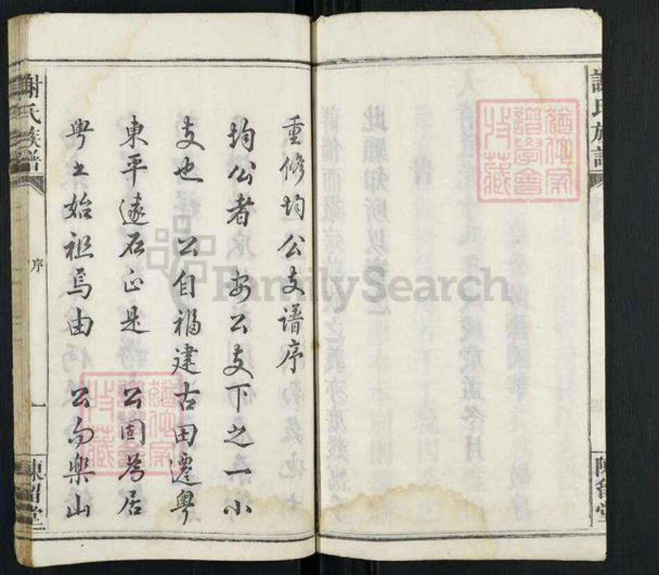 湖南省长沙市浏阳市官渡镇谢氏陈留堂族谱-谢氏族谱.pdf电子版预览图5