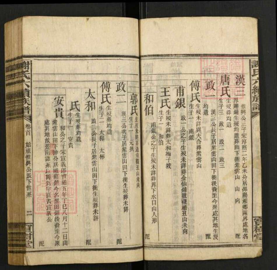 湖南省邵阳市邵东谢氏宝树堂族谱-谢氏六续族谱.pdf电子版预览图2