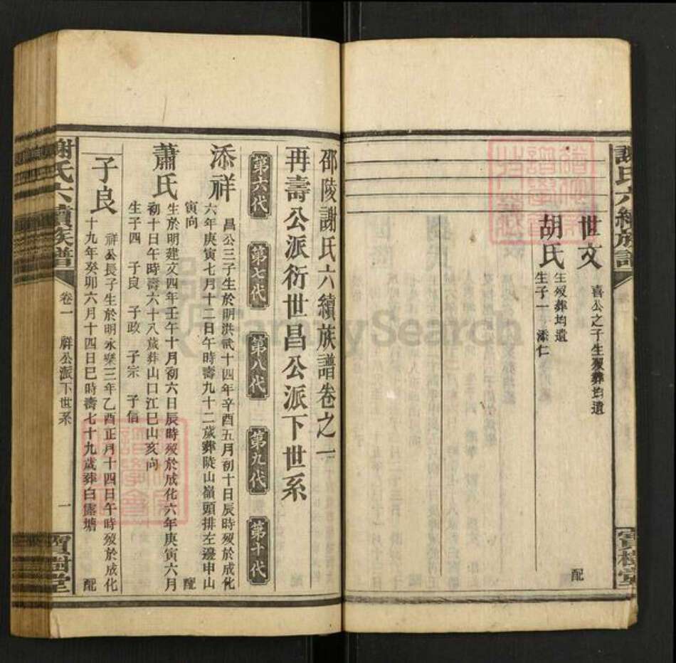 湖南省邵阳市邵东谢氏宝树堂族谱-谢氏六续族谱.pdf电子版预览图5