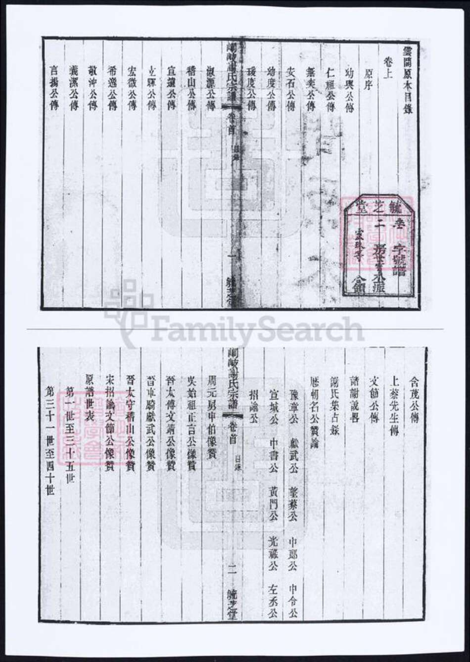 江苏省苏州市张家港市谢氏族谱-峒岐谢氏宗谱.pdf电子版预览图1