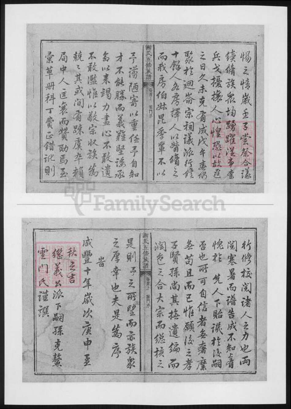 湖南省长沙市宁乡市谢氏宝树堂族谱-湖南沩宁谢氏五修族谱.pdf电子版预览图4