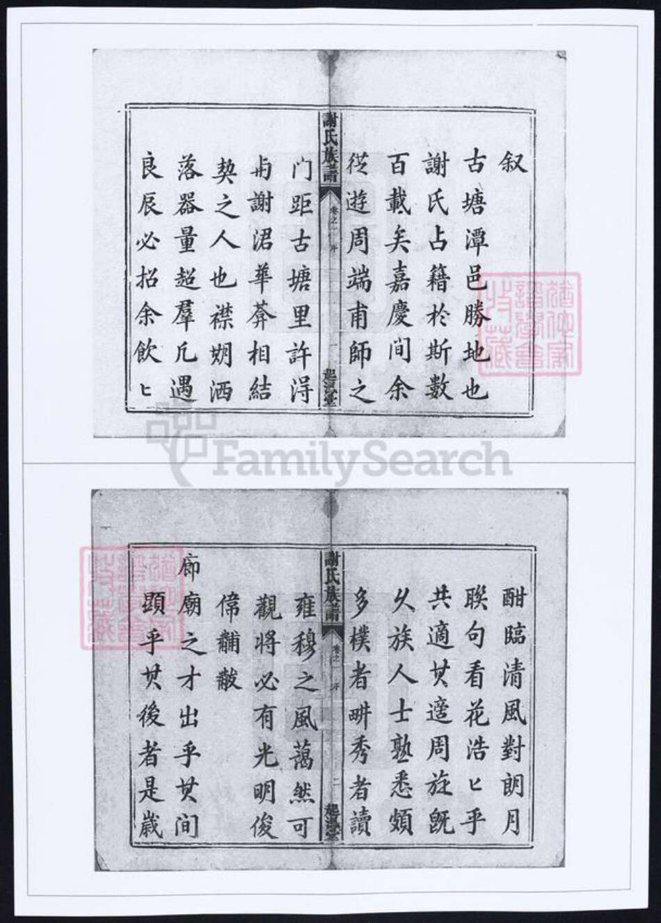 湖南省湘潭市谢氏族谱-谢氏族谱.pdf电子版预览图1