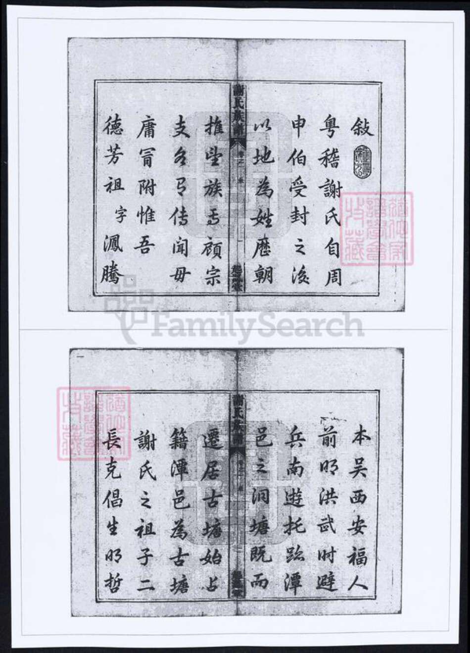 湖南省湘潭市谢氏族谱-谢氏族谱.pdf电子版预览图4