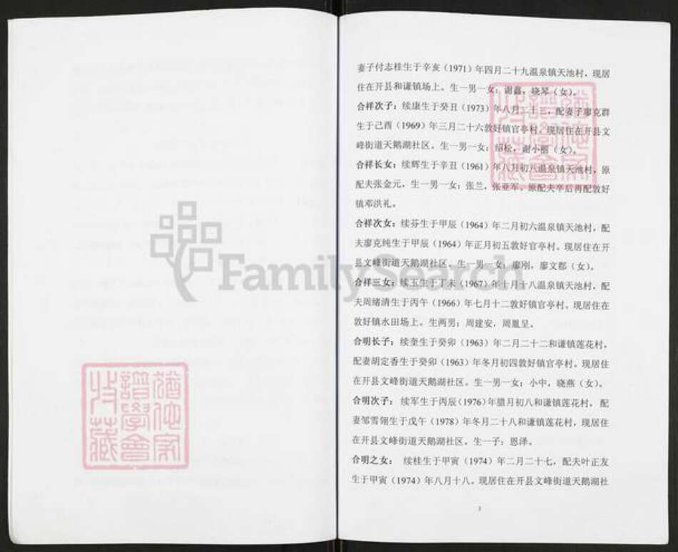 重庆市万州开县温泉镇重庆市万州开县谢；谢氏族谱-谢氏族谱.pdf电子版预览图3