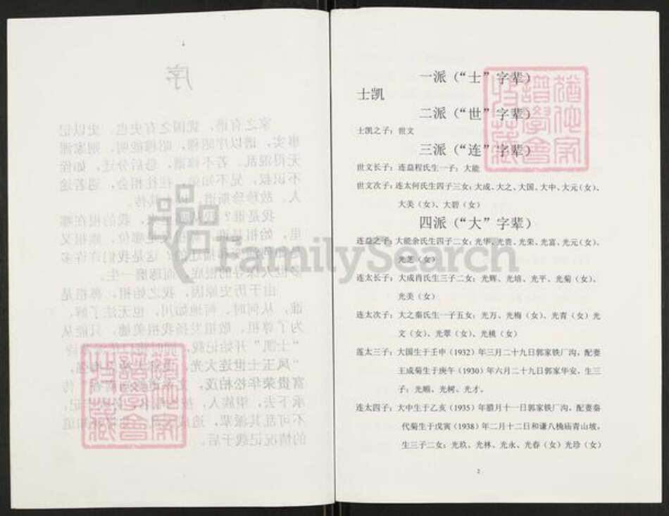 重庆市开州区重庆市万州开县谢；谢氏族谱-开县郭家铁厂沟谢士凯支谱.pdf电子版预览图2