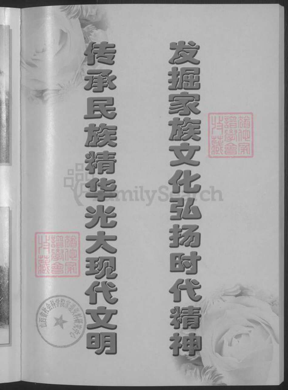 山西省忻州市定襄县邢氏族谱-定襄县湖村邢氏原平支系 [不分卷].pdf电子版预览图3