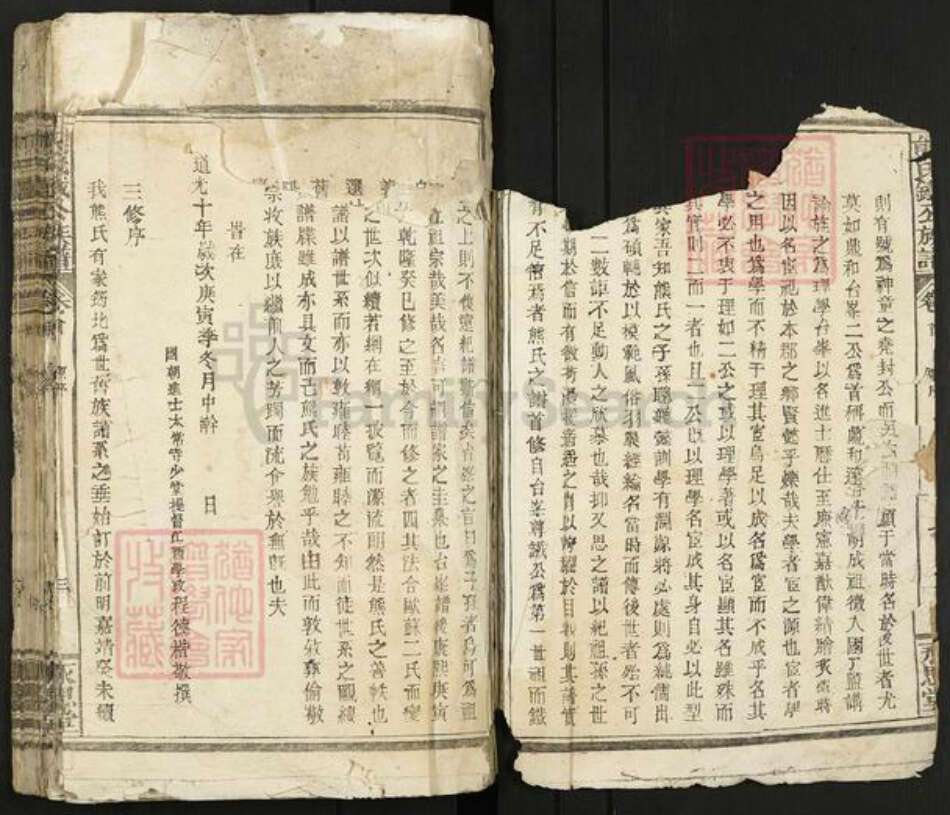 江苏省盐城市盐都区北龙港街道熊氏永思堂族谱-熊氏铁公族谱.pdf电子版预览图2
