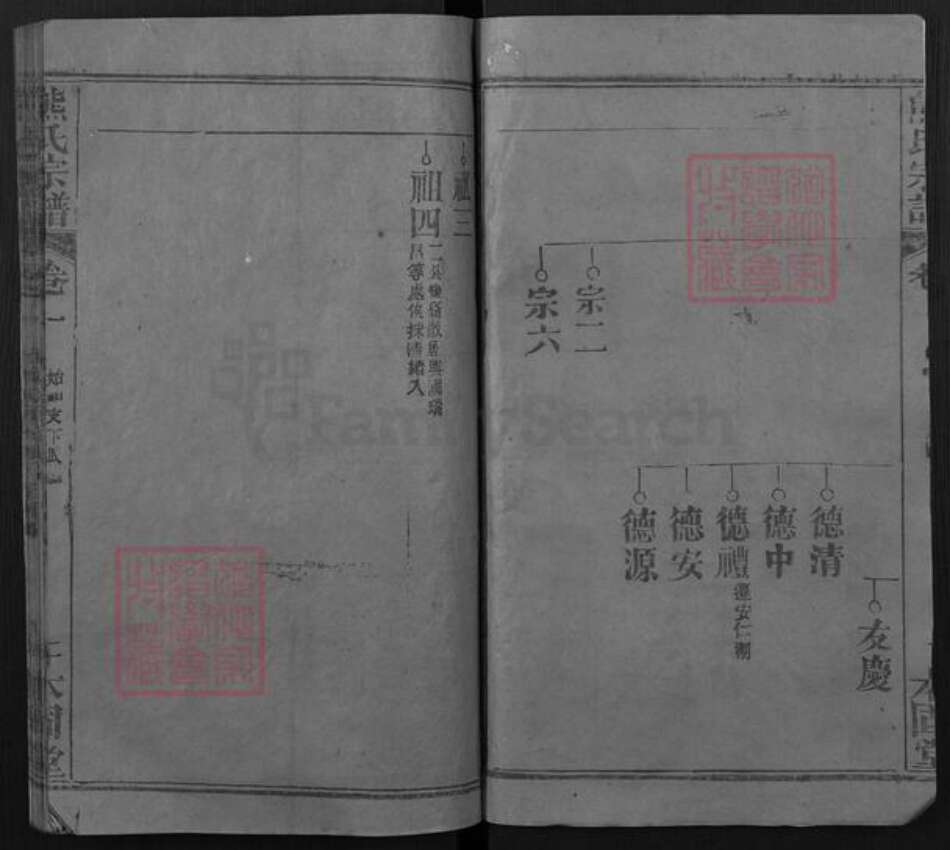 湖北省黄冈市黄州区熊氏本固堂族谱-熊氏宗谱.pdf电子版预览图2