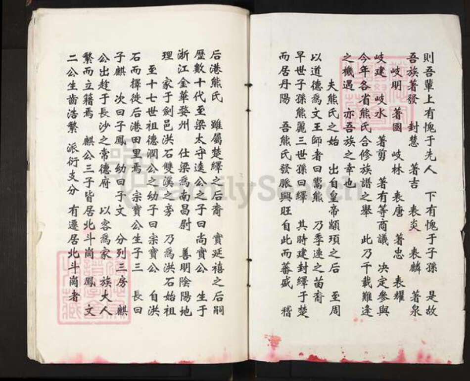 江西省宜春市丰城市尚庄街道熊氏如在堂族谱-后港熊氏族谱.pdf电子版预览图1