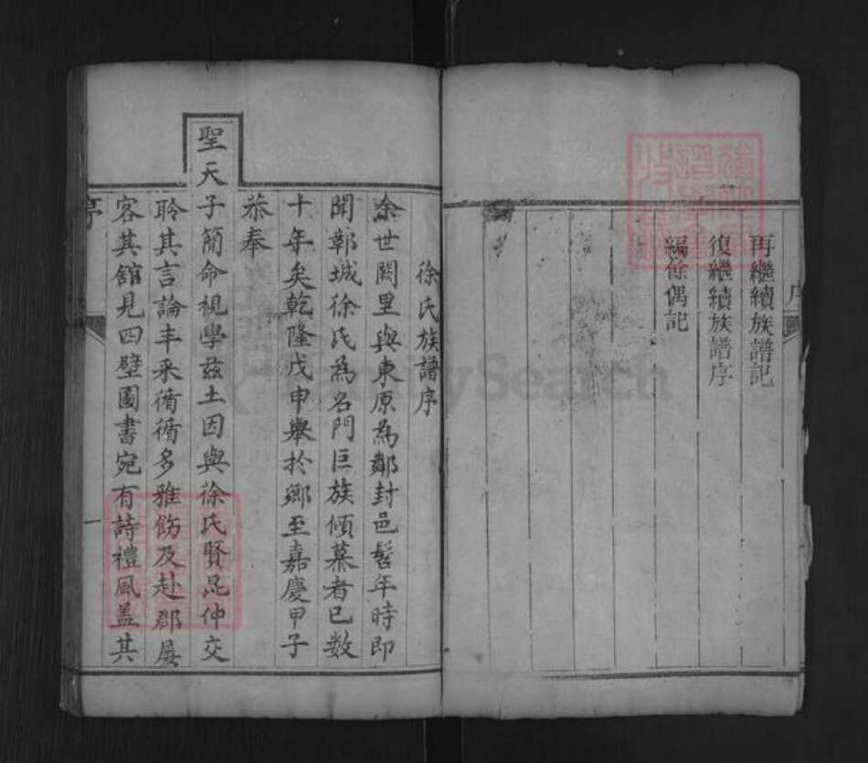 山东省泰安市东平县接山镇徐氏敦睦堂族谱-徐氏族谱.pdf电子版预览图3