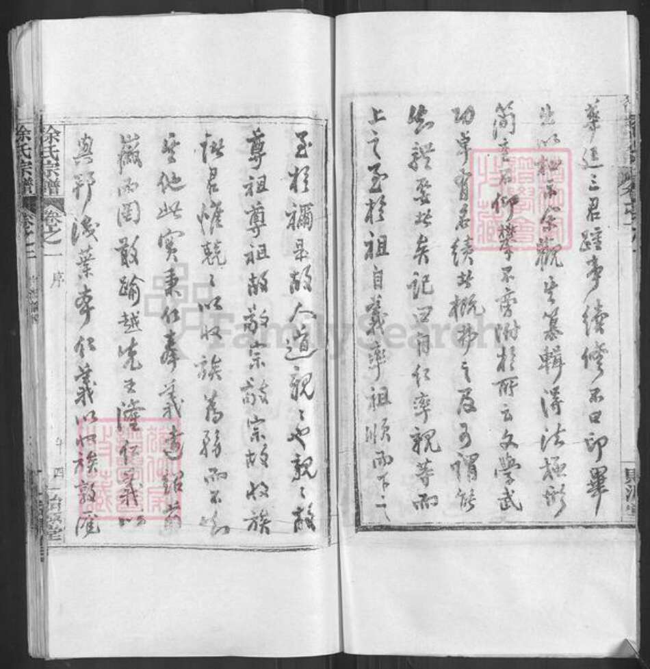 湖北省武汉市新洲区徐氏贻源堂族谱-徐氏宗谱.pdf电子版预览图4