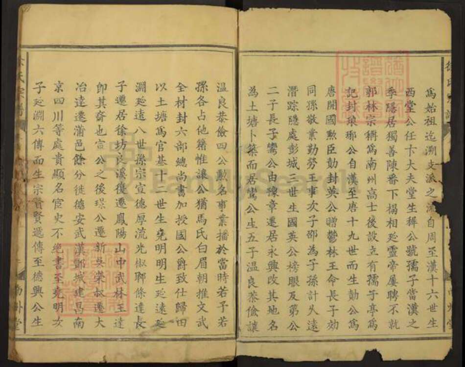 湖北省鄂州市华容区华容镇徐氏南州堂族谱-徐氏宗谱.pdf电子版预览图2