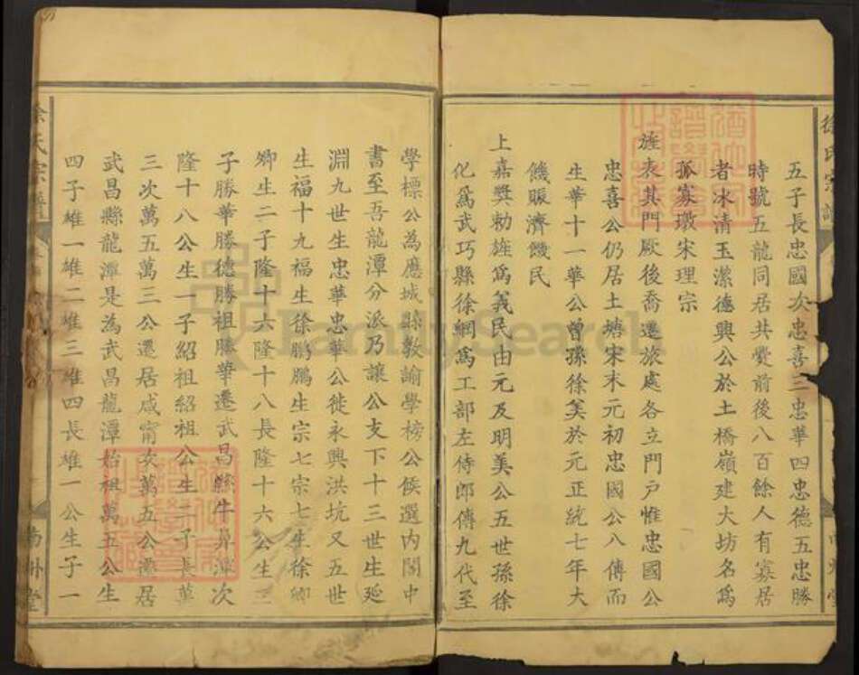 湖北省鄂州市华容区华容镇徐氏南州堂族谱-徐氏宗谱.pdf电子版预览图3