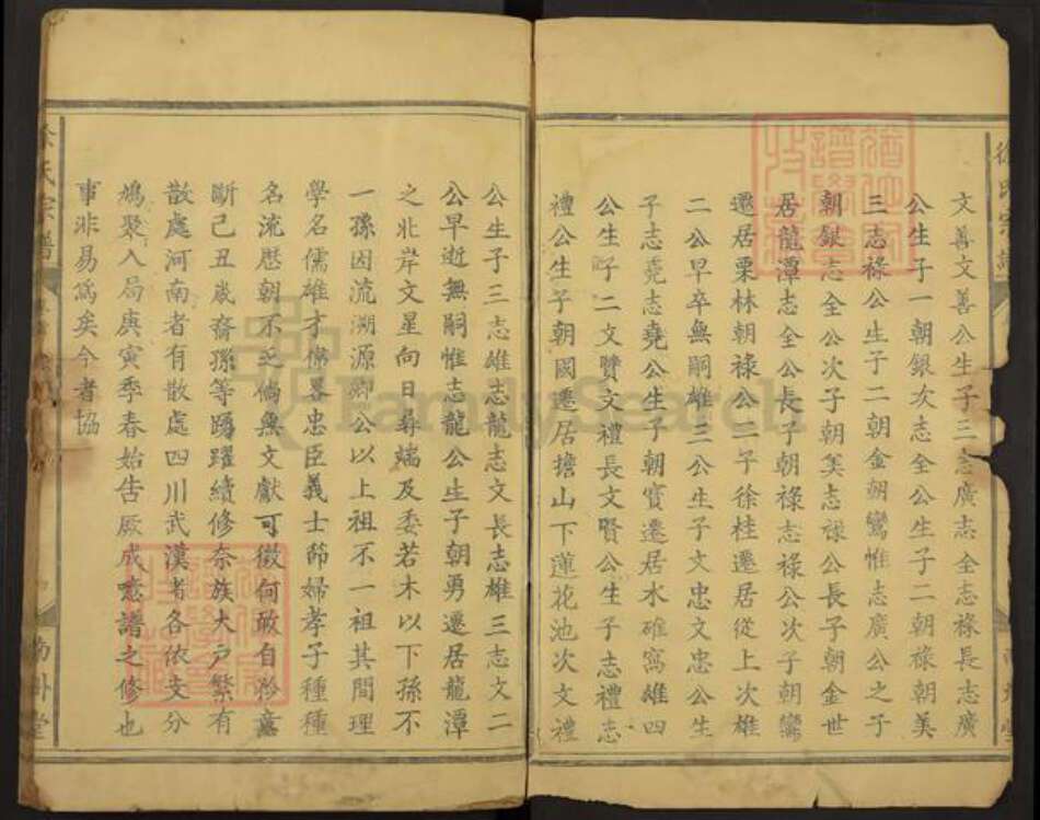 湖北省鄂州市华容区华容镇徐氏南州堂族谱-徐氏宗谱.pdf电子版预览图4