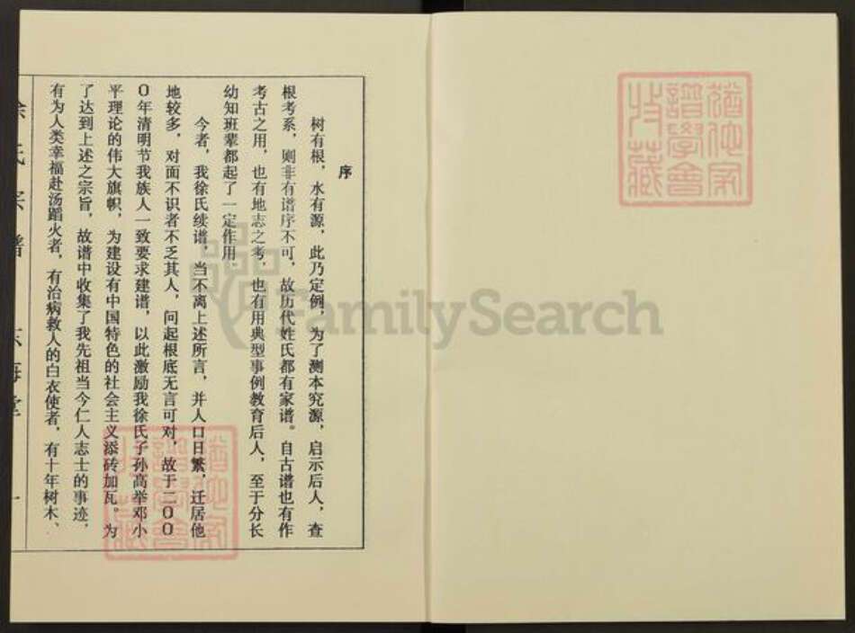 江苏省盐城市建湖县徐氏东海堂族谱-徐氏宗谱.新兴西门支谱.pdf电子版预览图1