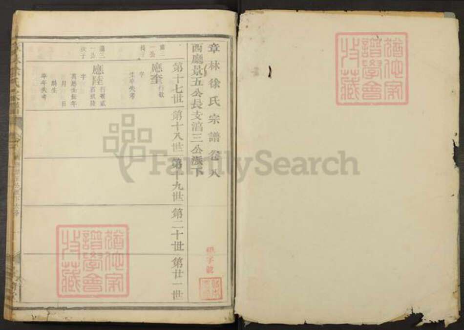 浙江省金华市兰溪市徐氏景高堂族谱-章林徐氏宗谱.pdf电子版预览图1