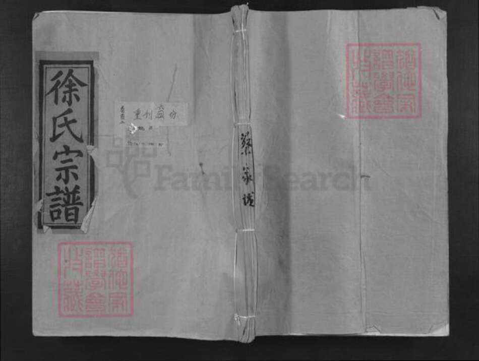 江西省上饶市鄱阳县凰岗镇徐氏三闾堂族谱-徐氏宗谱.pdf电子版缩略图