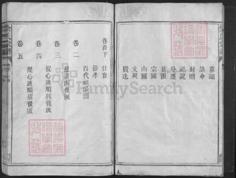 江西省上饶市鄱阳县凰岗镇徐氏三闾堂族谱-徐氏宗谱.pdf电子版预览图2