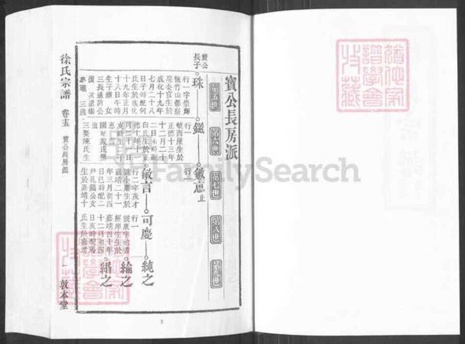 山东省枣庄市滕州市西岗镇徐氏敦本堂族谱-徐氏宗谱.pdf电子版预览图2