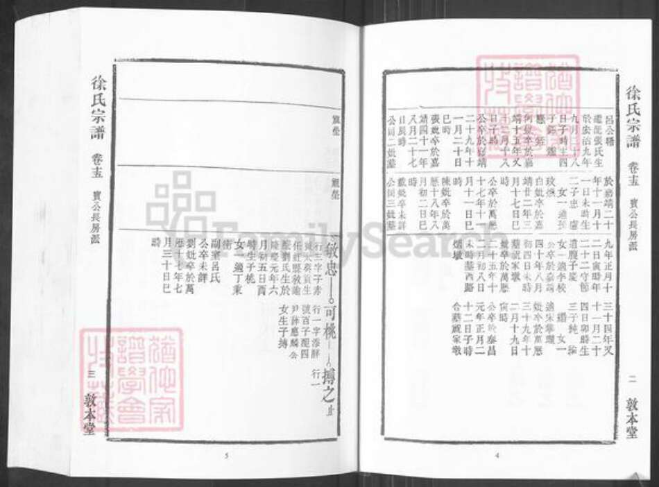 山东省枣庄市滕州市西岗镇徐氏敦本堂族谱-徐氏宗谱.pdf电子版预览图3