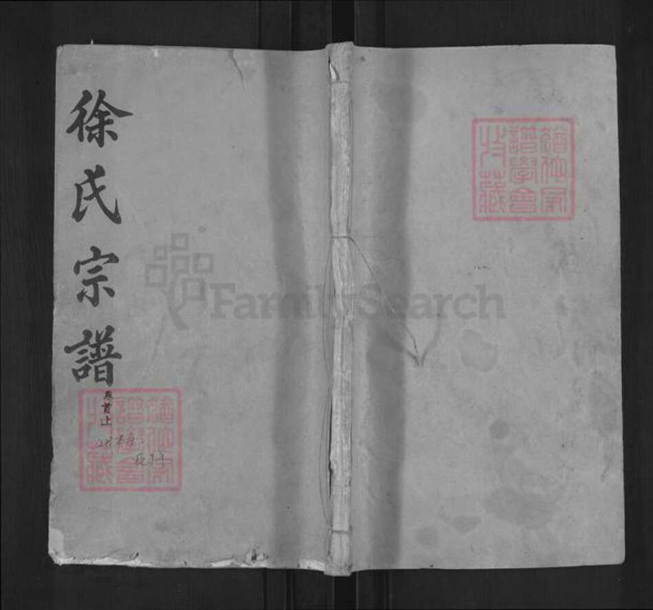 湖北省黄冈市英山县杨柳湾镇徐氏景祚堂族谱-徐氏宗谱.pdf电子版缩略图