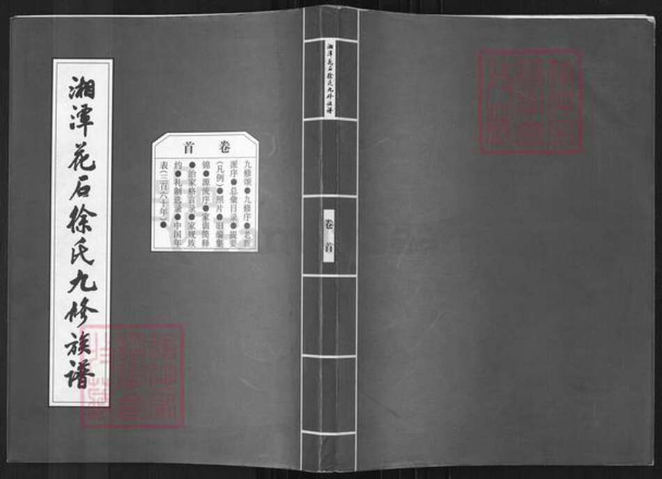 湖南省湘潭市湘潭县花石镇徐氏文苑堂族谱-湘潭花石徐氏九修族谱.pdf电子版缩略图