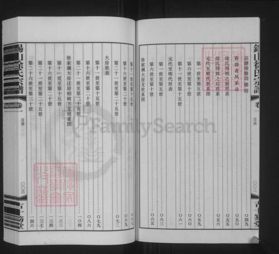 江苏省无锡市江阴市长泾镇徐氏古十笏堂族谱-锡山徐氏宗谱裕九公派.pdf电子版预览图3