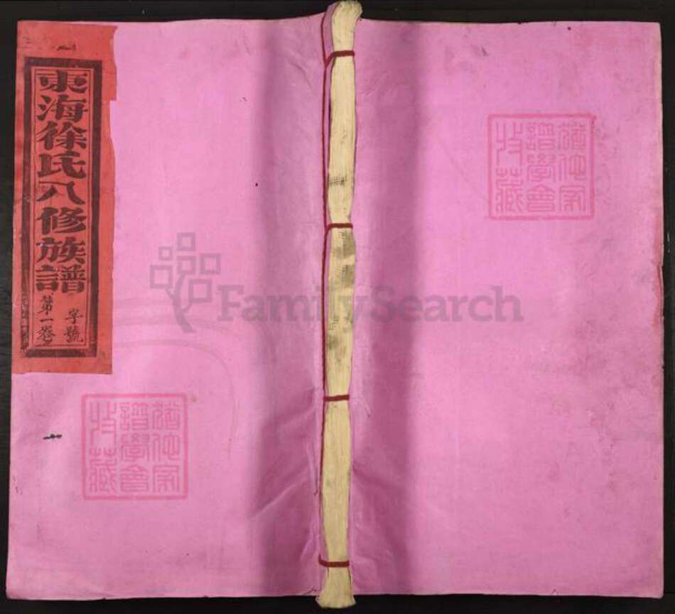 福建省三明市宁化县徐氏族谱-东海徐氏八修族谱.pdf电子版缩略图