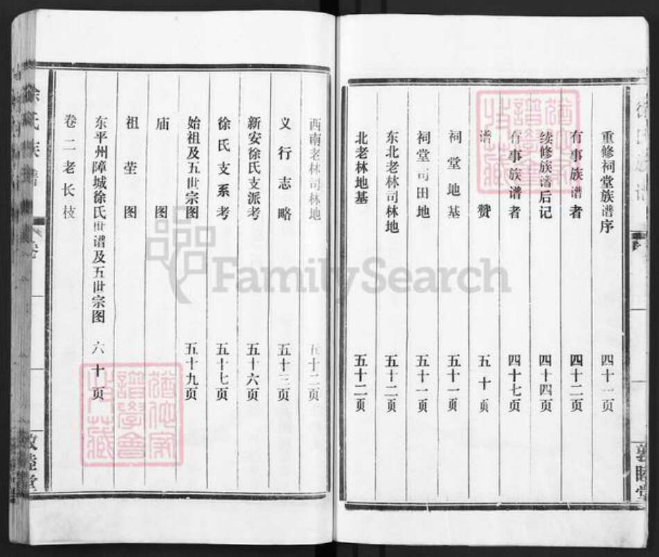 山东省泰安市东平县接山镇徐氏敦睦堂族谱-徐氏族谱.pdf电子版预览图5