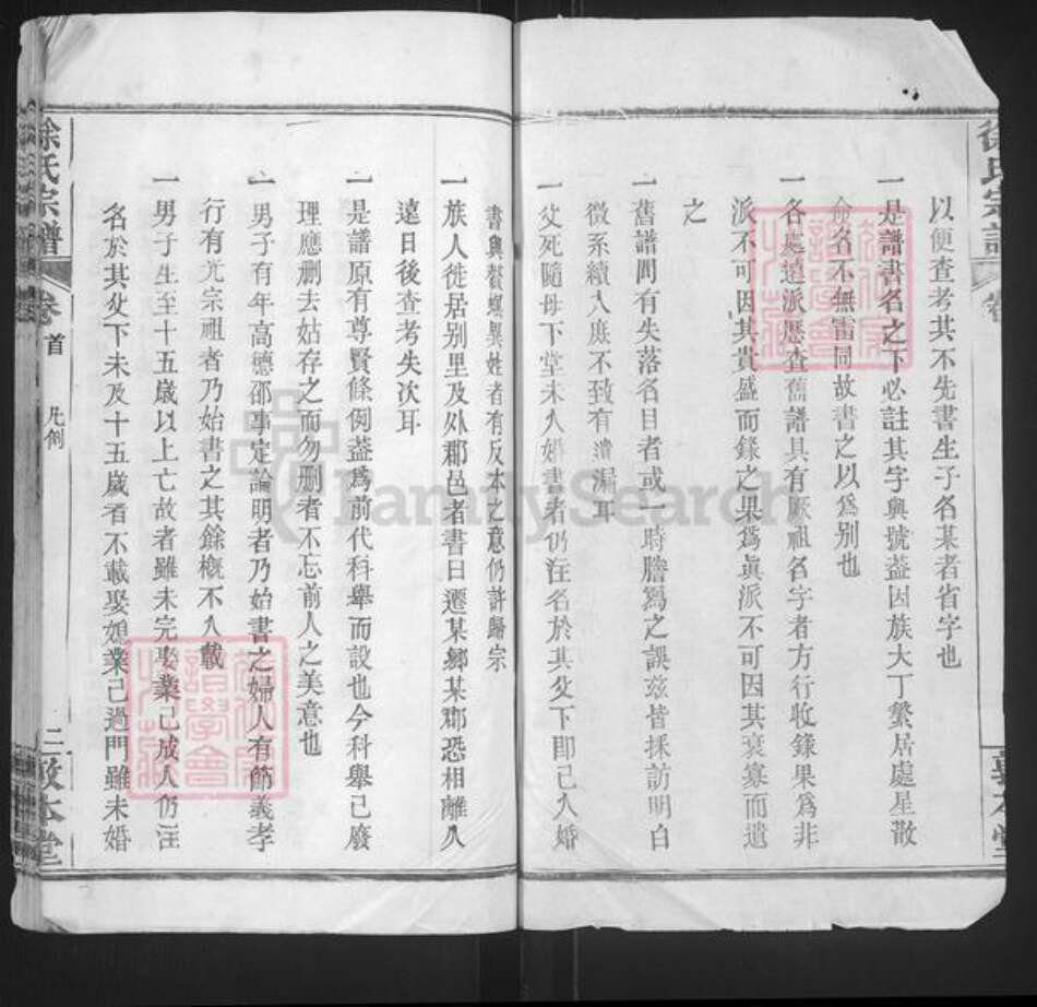 湖北省黄冈市麻城市徐氏敦本堂族谱-徐氏宗谱.pdf电子版预览图2