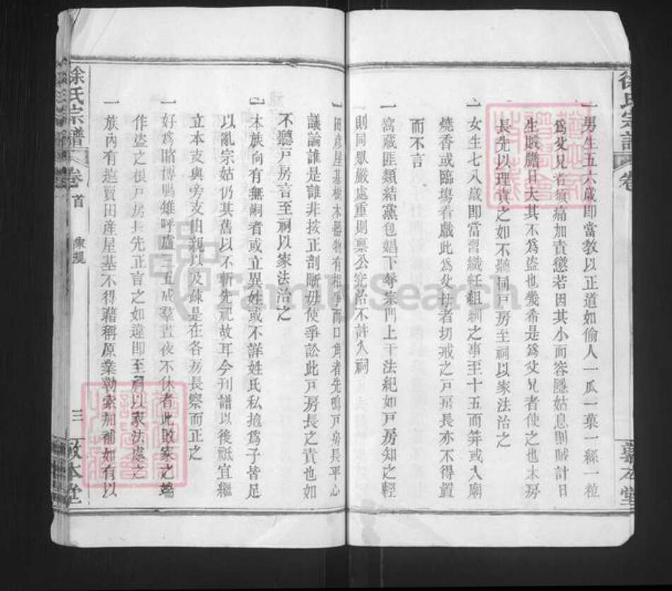 湖北省黄冈市麻城市徐氏敦本堂族谱-徐氏宗谱.pdf电子版预览图5