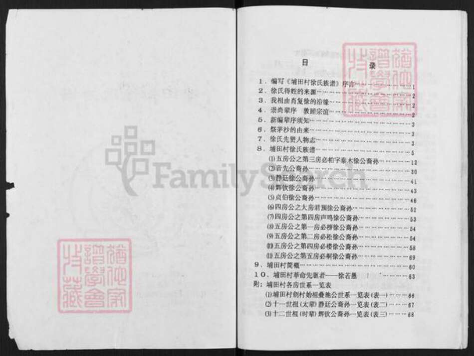 广东省揭阳市揭东区埔田镇徐氏东海堂族谱-埔田村徐氏族谱.pdf电子版预览图1