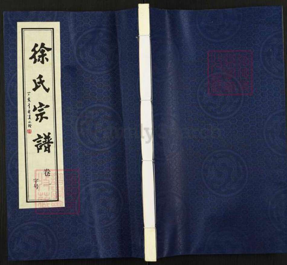 江苏省常州市武进县徐氏固本堂族谱-徐氏宗谱.pdf电子版缩略图