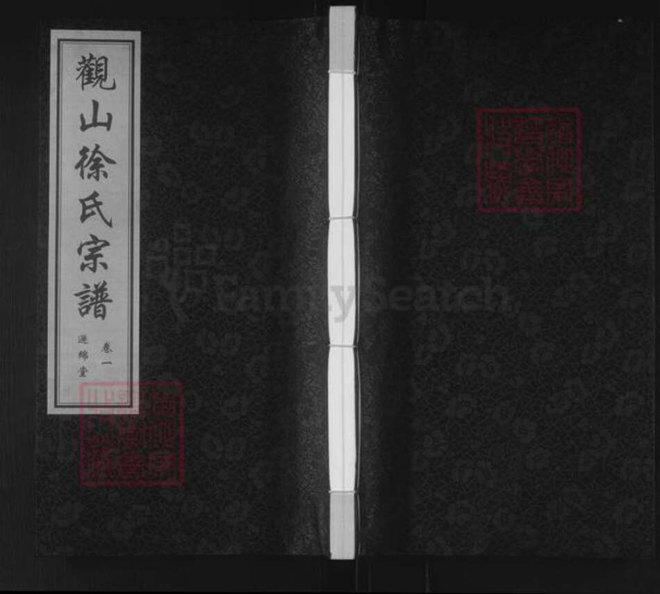 江苏省无锡市江阴市南闸街道徐氏逊绵堂族谱-观山徐氏宗谱.pdf电子版缩略图