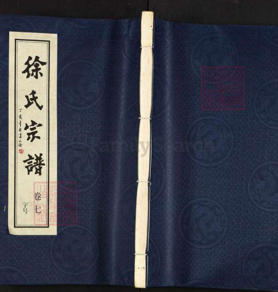 江苏省常州市徐氏固本堂族谱-徐氏宗谱.pdf电子版缩略图