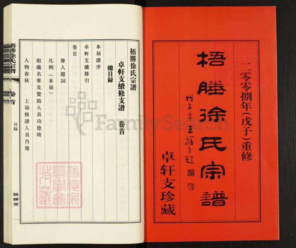 江苏省无锡市江阴市月城镇徐氏梧塍堂族谱-梧塍徐氏宗谱.卓轩支.pdf电子版预览图2