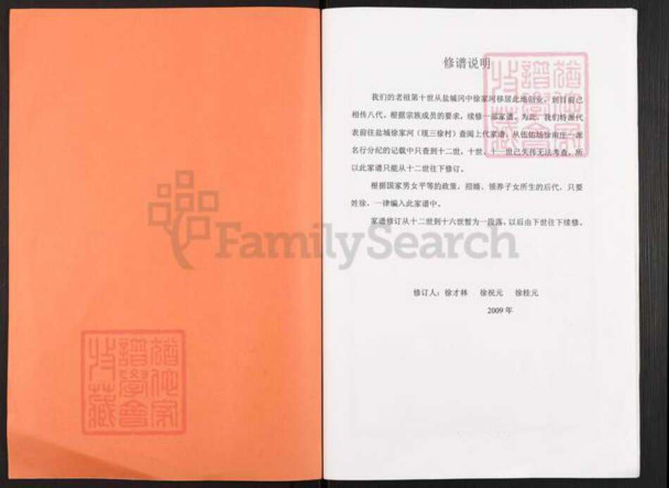 江苏省泰州市兴化市安丰镇徐氏族谱-徐氏家谱.pdf电子版预览图2