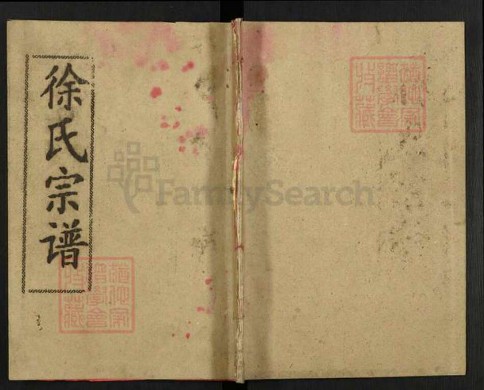 湖北省黄冈市罗田县徐氏南洲堂族谱-徐氏宗谱.pdf电子版缩略图