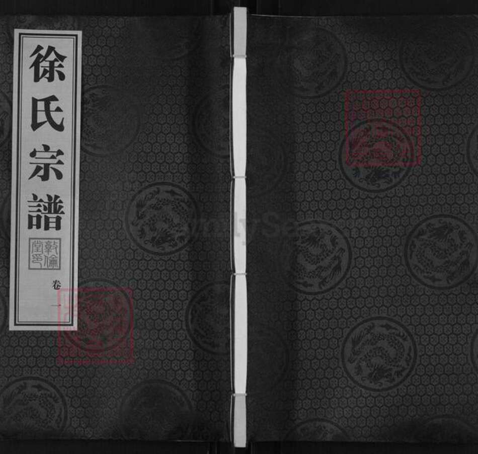 江苏省常州市武进县洛阳镇徐氏敦伦堂族谱-徐氏宗谱.pdf电子版缩略图