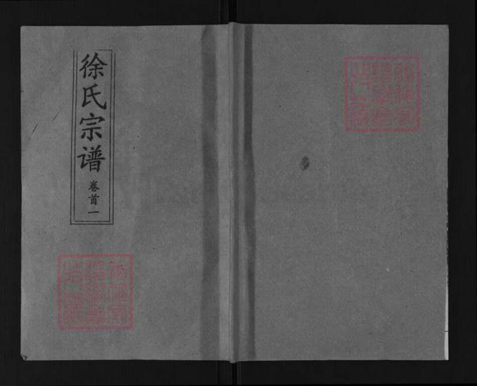 湖北省黄冈市团风县徐氏八龙堂族谱-徐氏宗谱.pdf电子版缩略图