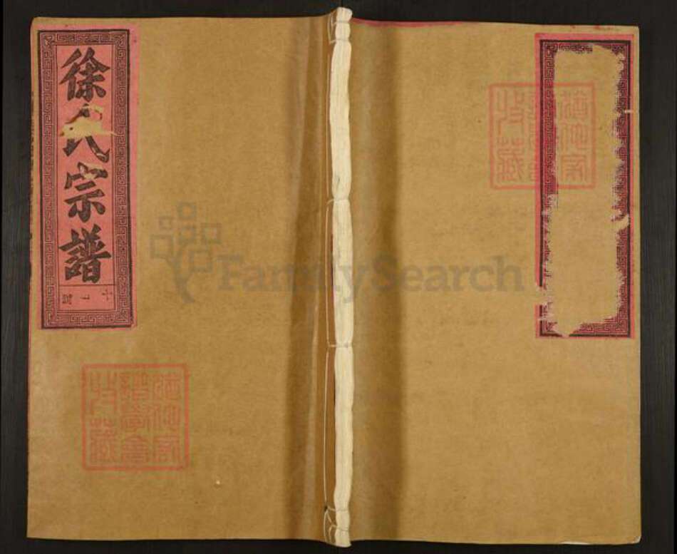 江西省上饶市上饶县煌固镇徐氏思默堂族谱-徐氏宗谱.pdf电子版缩略图